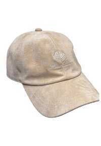 Loro Piana Suede Baseball Cap in Beige