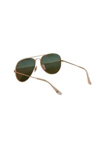 Ray-Ban RB3025 L0205 Aviator Sonnenbrille Gold Grün