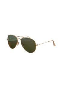 Ray-Ban RB3025 L0205 Aviator Sonnenbrille Gold Grün