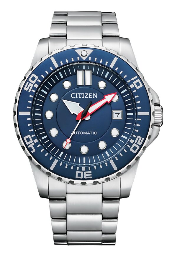 Citizen Automatik Armbanduhr NJ0121-89L Blau Edelstahl