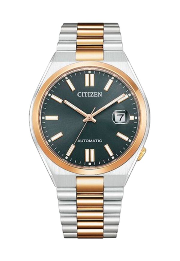 Citizen Automatik Armbanduhr NJ0154-80H Schwarz Edelstahl