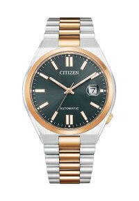 Citizen Automatik Armbanduhr NJ0154-80H Schwarz Edelstahl