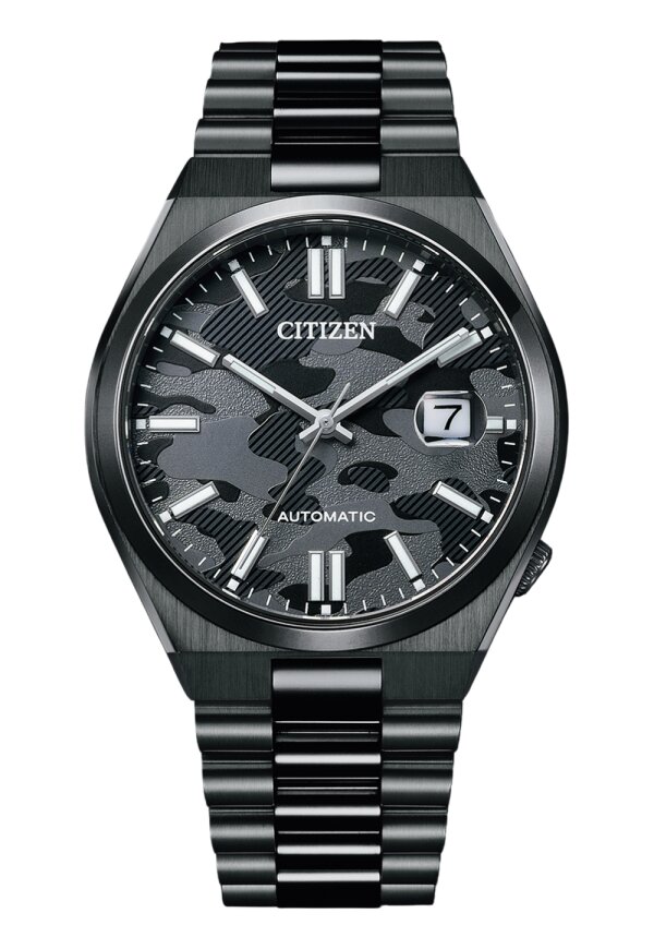 Citizen Automatik Armbanduhr NJ0155-87E Schwarz
