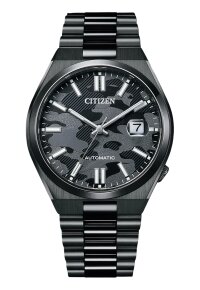 Citizen Automatik Armbanduhr NJ0155-87E Schwarz