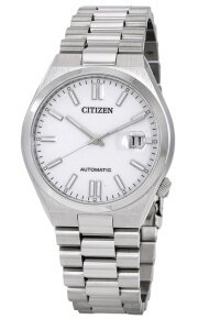 Citizen NJ0150-81A Automatik Armbanduhr Edelstahl Weiß