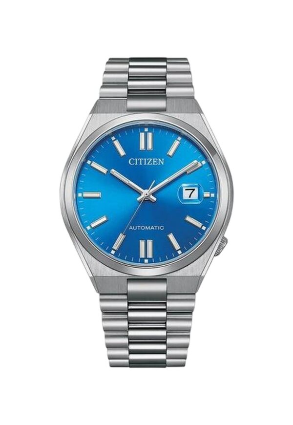 Citizen NJ0158-89L Automatik Armbanduhr Edelstahl Blau