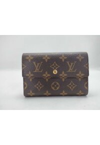 Louis Vuitton Mat Porte Tresor International Wallet Monogram Vernis Braun