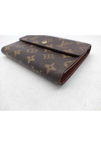 Louis Vuitton Mat Porte Tresor International Wallet Monogram Vernis Braun