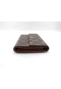 Louis Vuitton Mat Porte Tresor International Wallet Monogram Vernis Braun