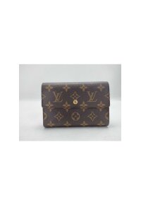 Louis Vuitton Mat Porte Tresor International Wallet Monogram Vernis Braun