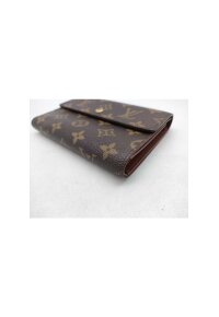 Louis Vuitton Mat Porte Tresor International Wallet Monogram Vernis Braun