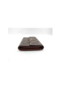 Louis Vuitton Mat Porte Tresor International Wallet Monogram Vernis Braun