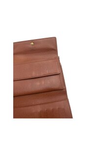 Louis Vuitton Mat Porte Tresor International Wallet Monogram Vernis Braun