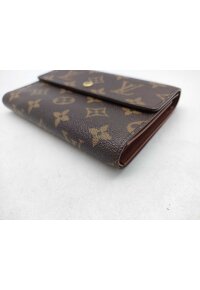Louis Vuitton Mat Porte Tresor International Wallet Monogram Vernis Braun