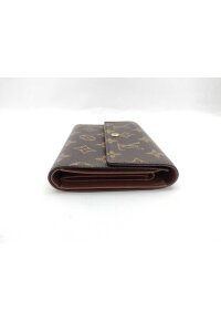 Louis Vuitton Mat Porte Tresor International Wallet Monogram Vernis Braun