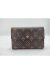 Louis Vuitton Mat Porte Tresor International Wallet Monogram Vernis Braun