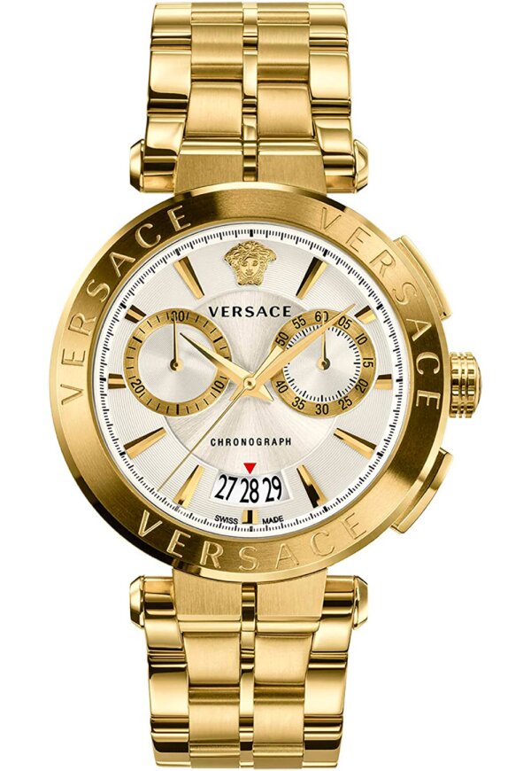 Versace Aion Chronograph Herrenuhr gold