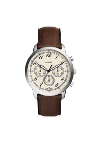 Fossil Neutra Chronograph Brown Leather Watch FS6022