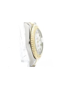Rolex Oyster Perpetual Yacht-Master Automatische Uhr Edelstahl und Gelbgold 35 Ref. 168623