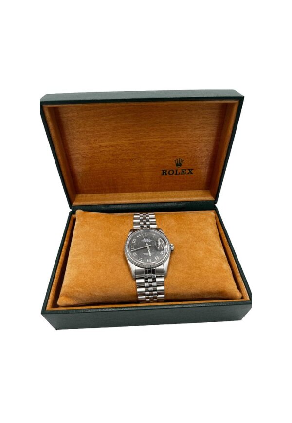 Rolex Oyster Perpetual Datejust Automatische Uhr Edelstahl 30 Ref. 68274