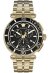 Versace Greca Chrono Herrenuhr gold schwarz