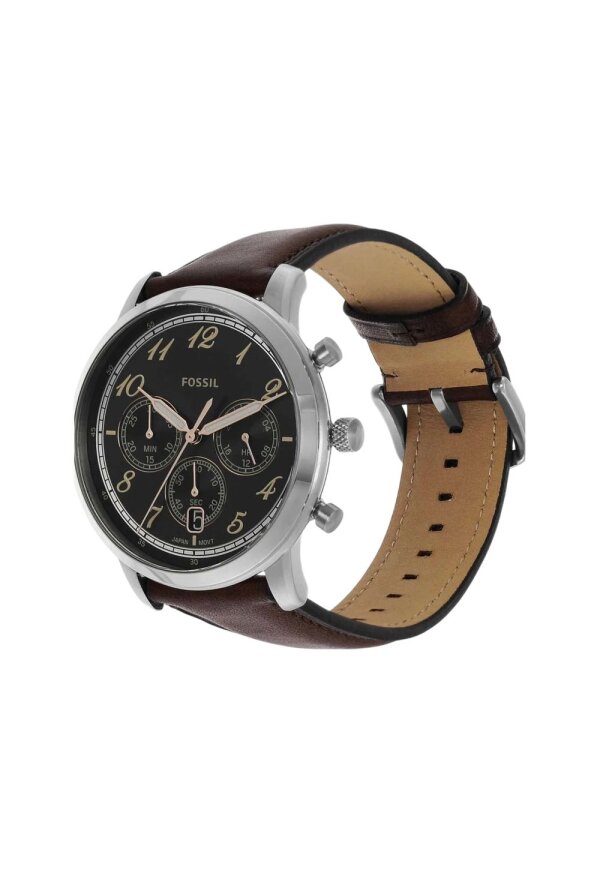 Fossil Neutra Chronograph Brown Leather Watch FS6024