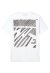 Off-White Scribble Diagram Slim Tee White Black