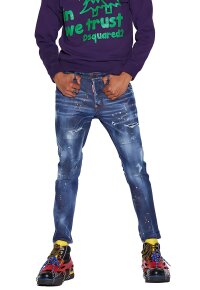 Dsquared2 Super Twinky Jeans Medium Autumn Leaves Wash...