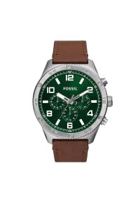 Fossil Brox Multifunction Brown Leather Watch