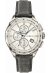 Versace Glaze Herrenuhr silber grau Lederarmband