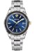 Versace Hellenyium Automatic Herrenuhr silber blau