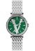 Versace Virtus Damenarmbanduhr silber gruen