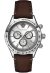 Versace Greek Chronograph Herrenuhr silber braun
