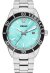 Versace Greca Herrenuhr silber tuerkis