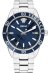 Versace Greca Urban Herrenuhr silber blau