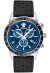 Versace Sport Chrono Herrenuhr silber schwarz blau