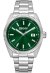 Donna Karan New York Everyday Herrenuhr silber gruen