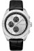 Donna Karan New York Herrenuhr Chronograph silber schwarz