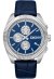 Donna Karan New York Everyday Herrenuhr Chronograph silber blau