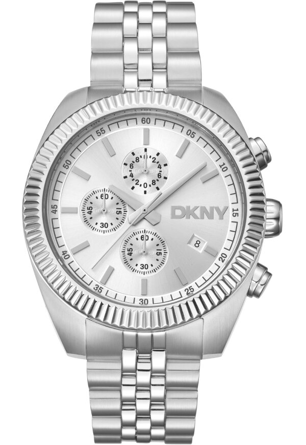 Donna Karan New York Everyday Herrenuhr silber