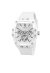 Guess Phoenix Herren-Multifunktionsuhr mit weißem Silikonarmband GW0203G2