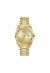 Guess Connoisseur Herren-Uhr aus goldfarbenem Edelstahl GW0265G2