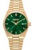 Donna Karan New York Everyday Herrenuhr gold gruen