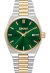 Donna Karan New York Everyday Herrenuhr silber gold gruen