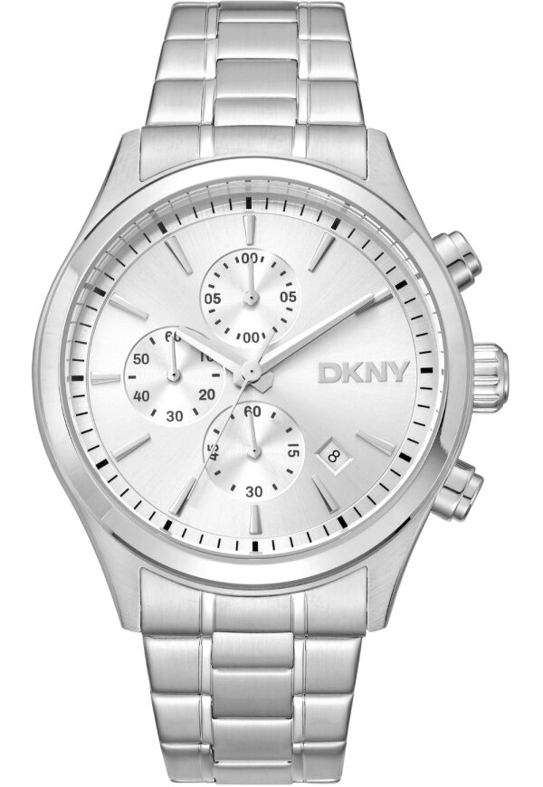 Donna Karan New York Active Herren Chronograph silber