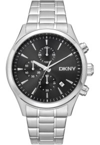 Donna Karan New York Active Herren Chronograph silber...