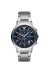 Emporio Armani Renato Chronograph Herren silber blau