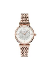 Emporio Armani Gianni T Bar Damen roségold weiß