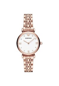 Emporio Armani Gianni T Bar Damenuhr roségold