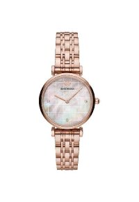 Emporio Armani Gianni T Bar Damen roségold perlmutt